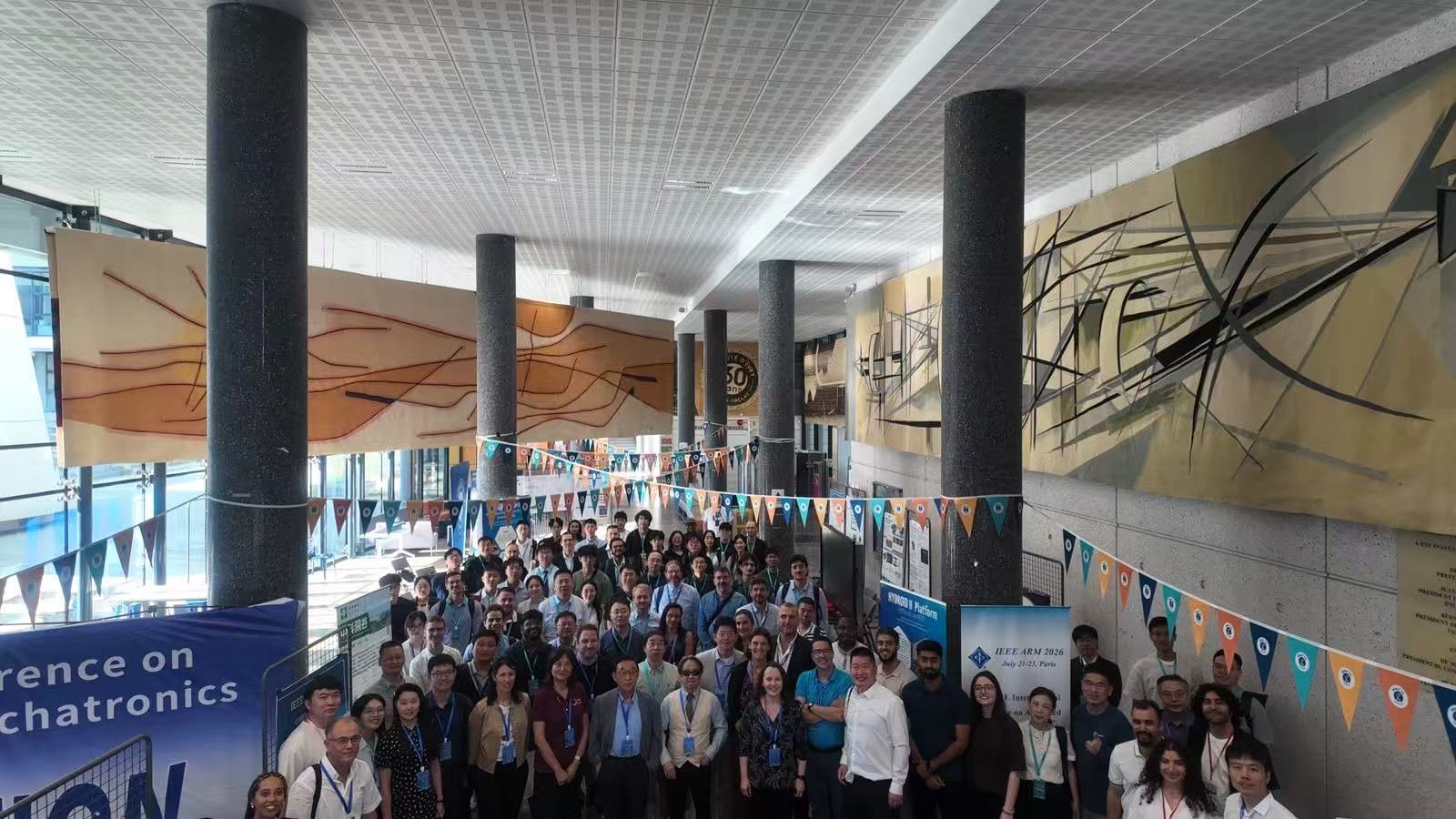 Conference group photo at IEEE ICARM 2026