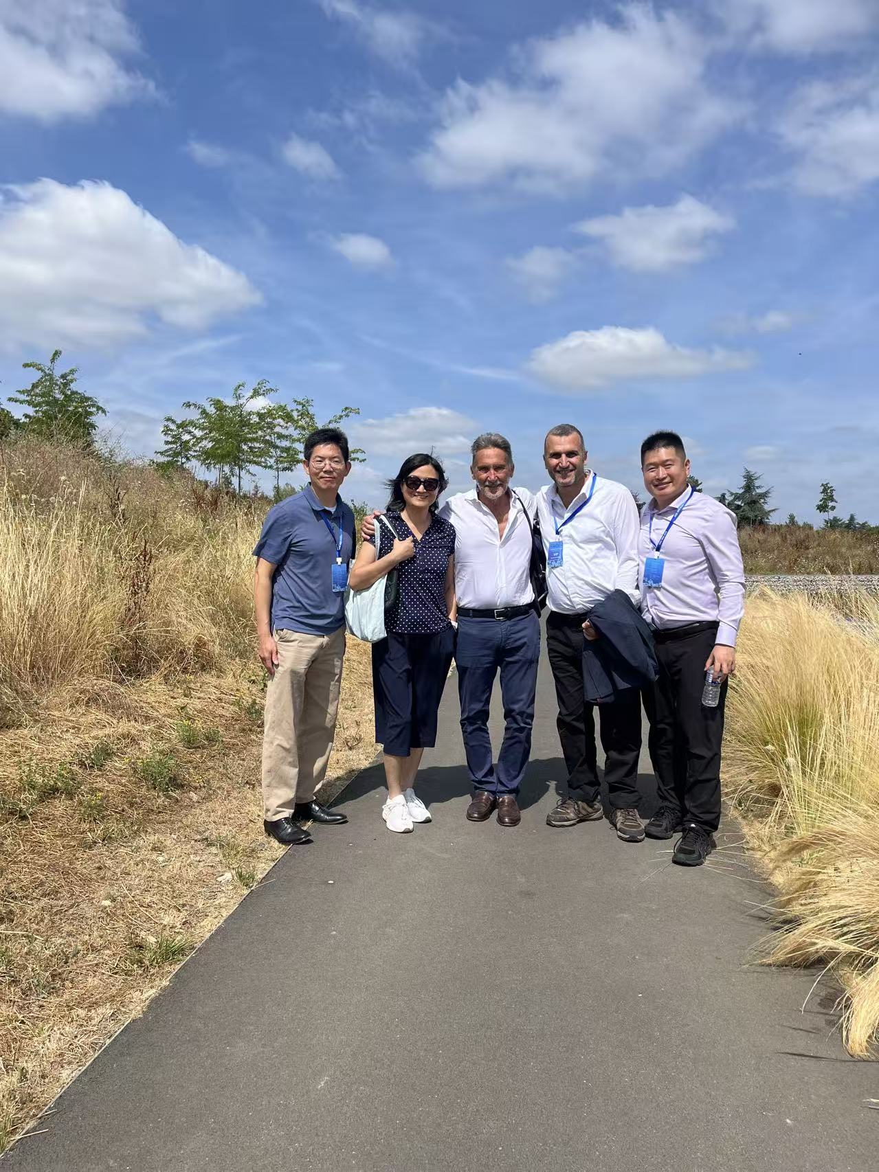 Group photo outdoors during IEEE ICARM 2026